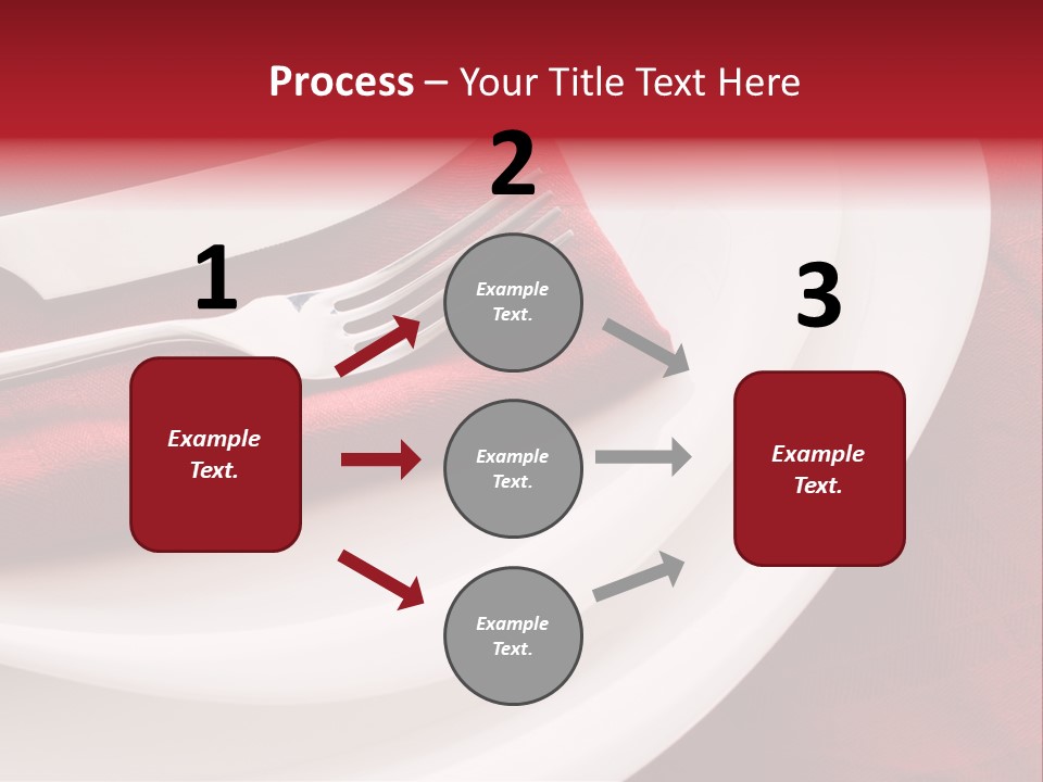 Elegance Empty Plate PowerPoint Template