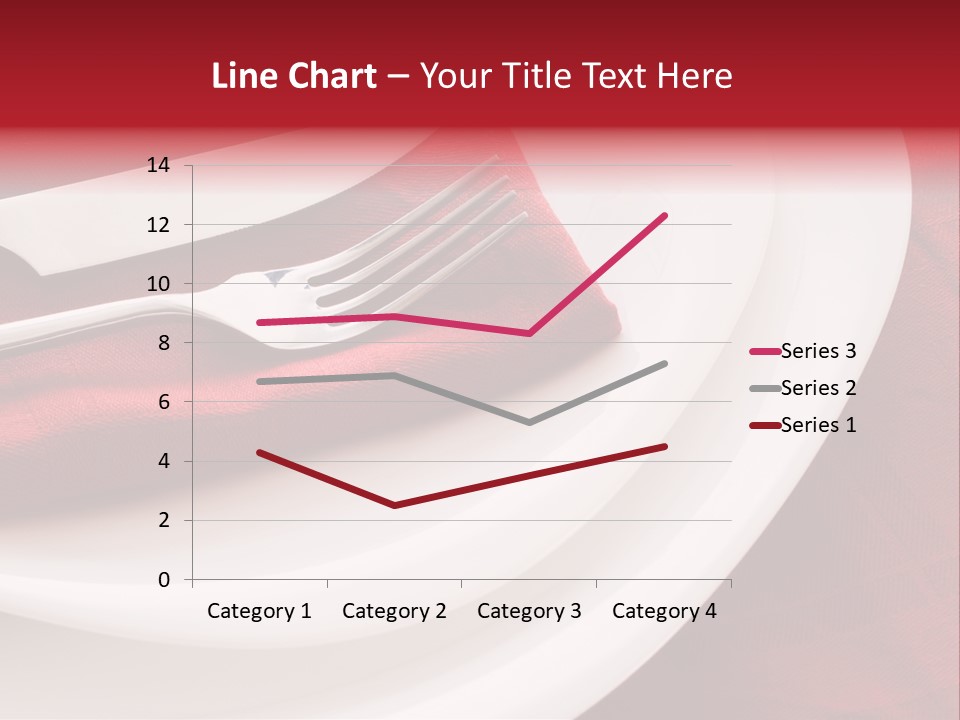 Elegance Empty Plate PowerPoint Template