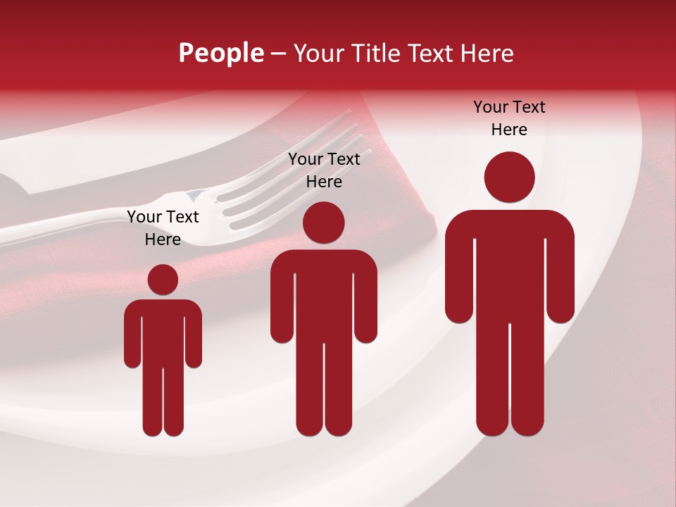 Elegance Empty Plate PowerPoint Template