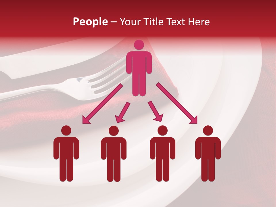 Elegance Empty Plate PowerPoint Template