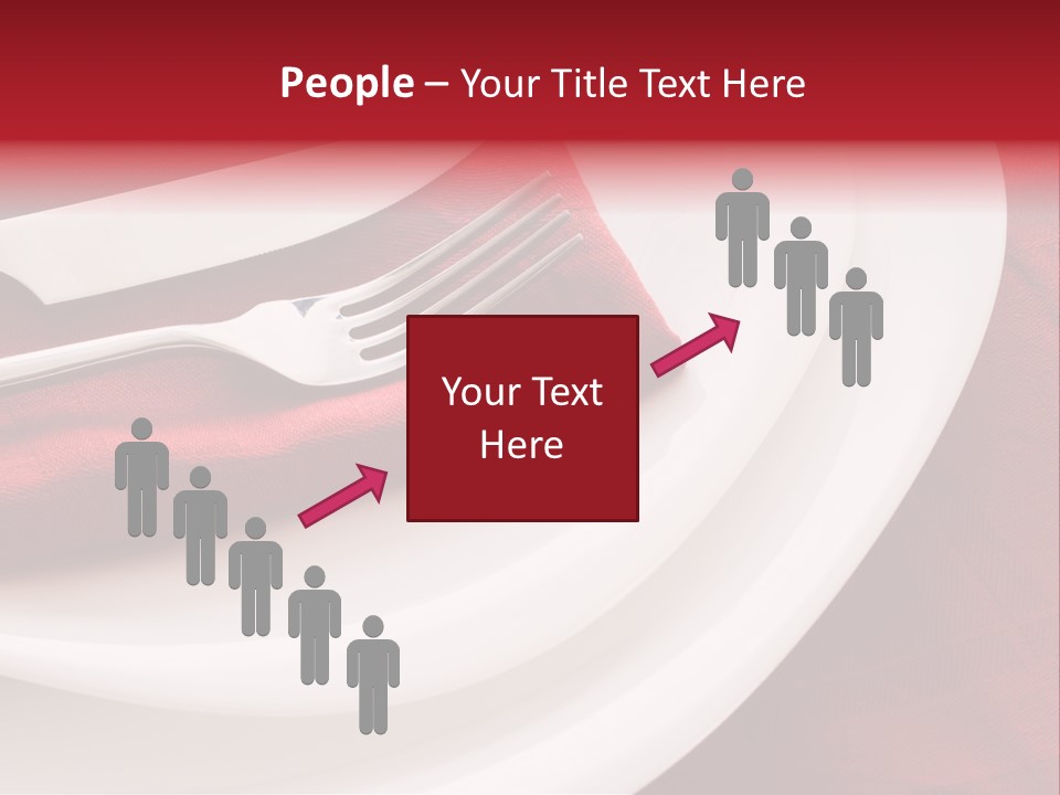 Elegance Empty Plate PowerPoint Template