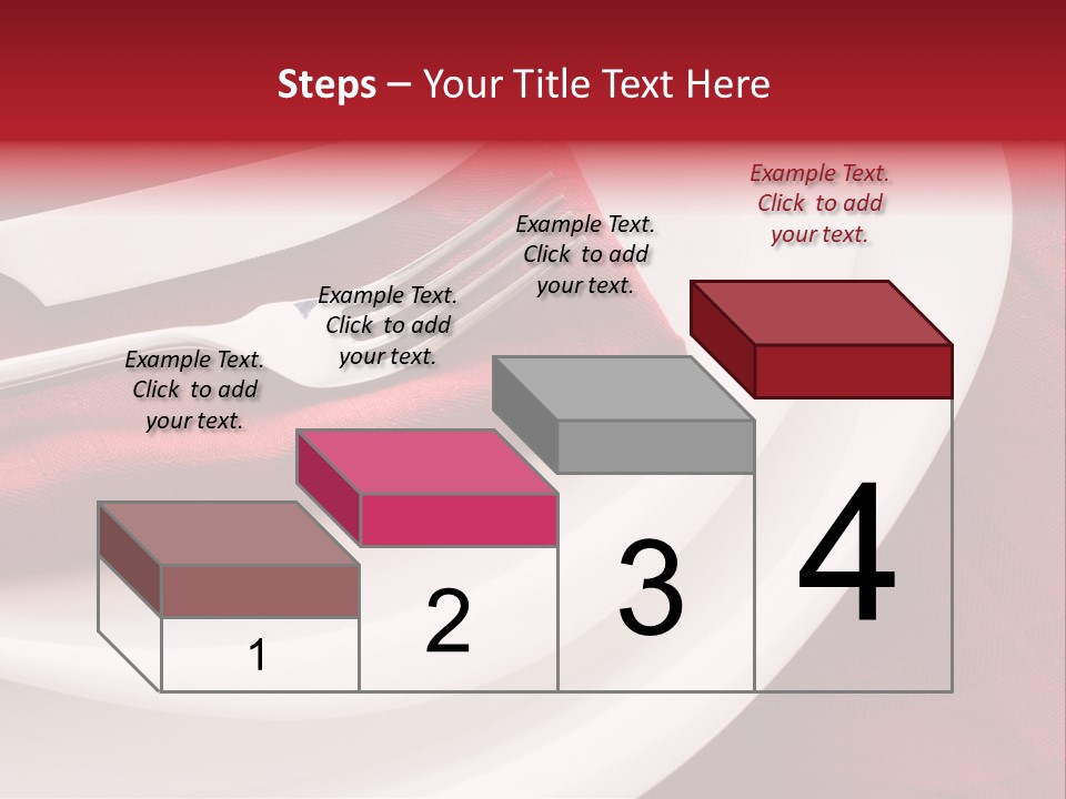 Elegance Empty Plate PowerPoint Template