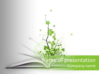 Educate Decoration Cover PowerPoint Template