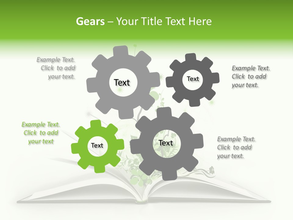 Educate Decoration Cover PowerPoint Template