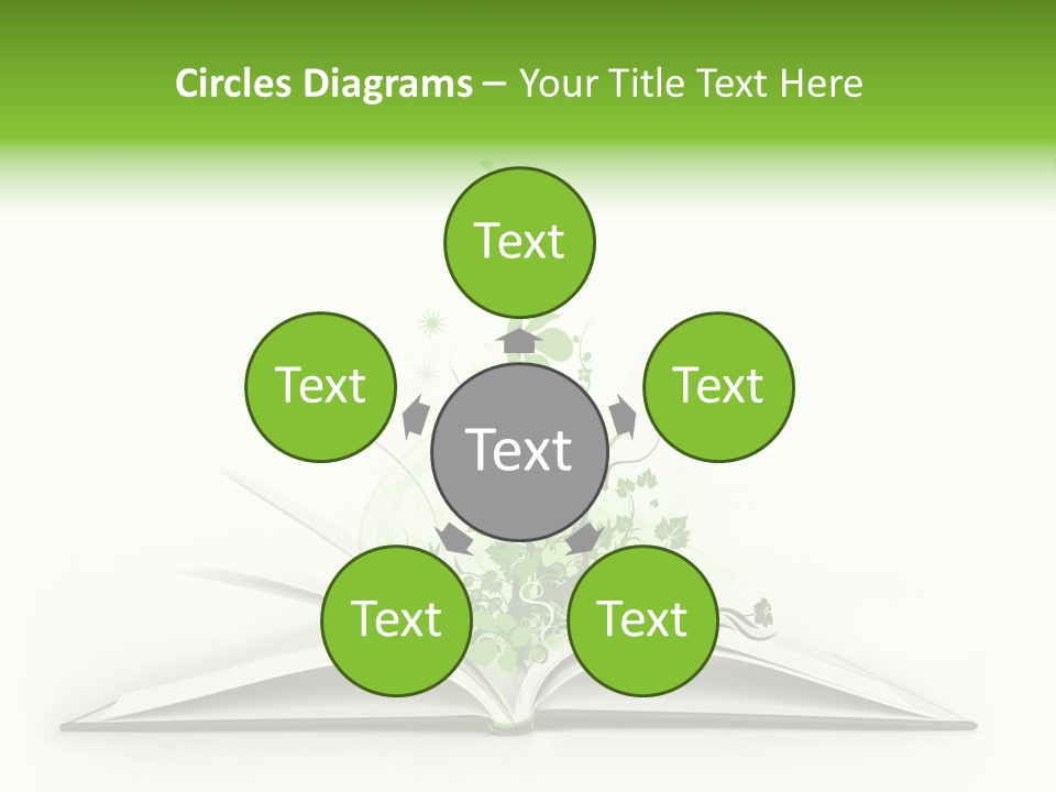 Educate Decoration Cover PowerPoint Template