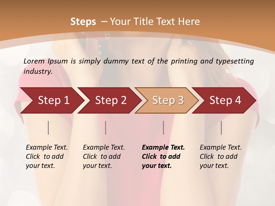 Person Background Lifestyle PowerPoint Template