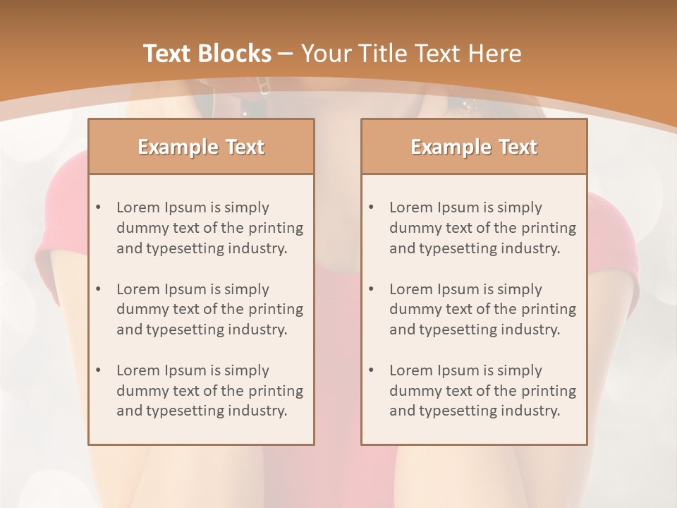 Person Background Lifestyle PowerPoint Template
