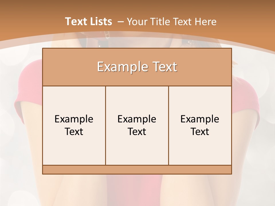 Person Background Lifestyle PowerPoint Template