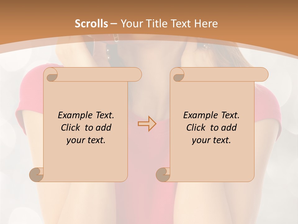 Person Background Lifestyle PowerPoint Template
