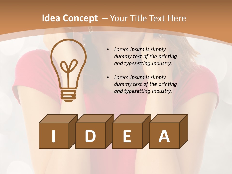 Person Background Lifestyle PowerPoint Template