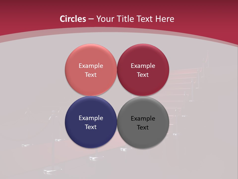 Entrance Glow Glory PowerPoint Template