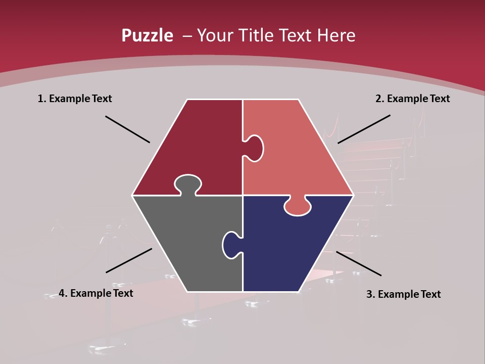 Entrance Glow Glory PowerPoint Template