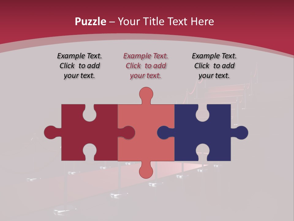 Entrance Glow Glory PowerPoint Template