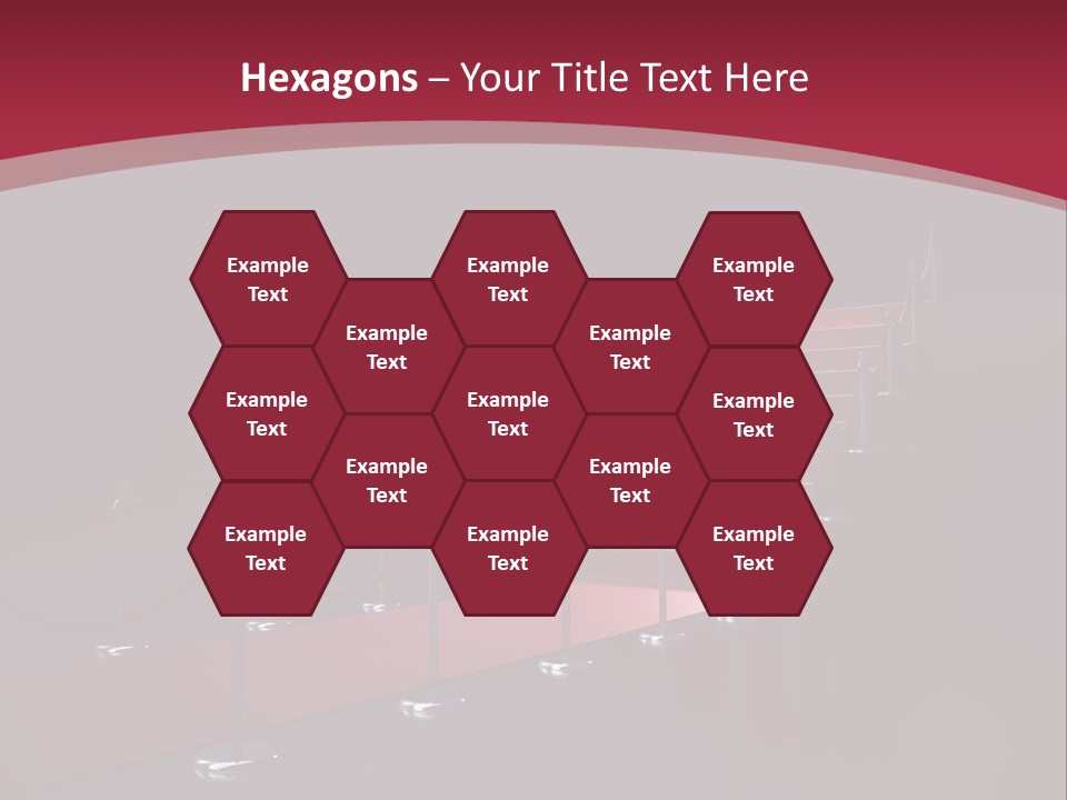 Entrance Glow Glory PowerPoint Template