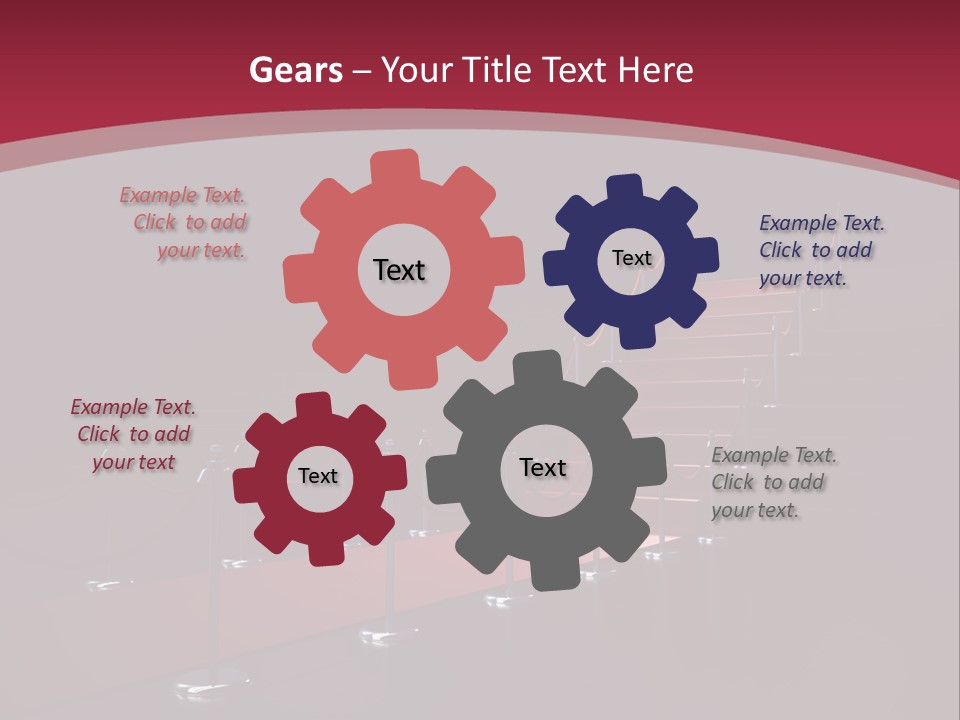 Entrance Glow Glory PowerPoint Template