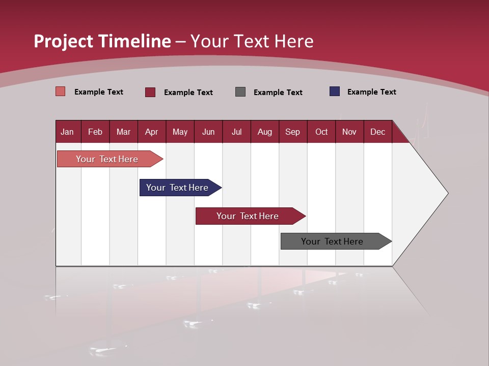 Entrance Glow Glory PowerPoint Template