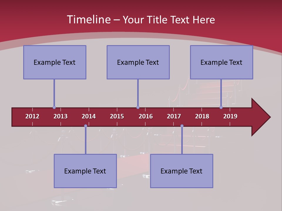 Entrance Glow Glory PowerPoint Template