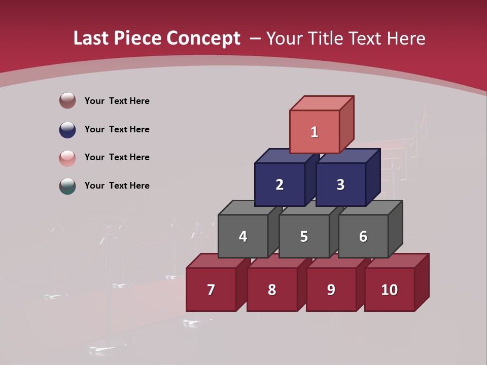 Entrance Glow Glory PowerPoint Template