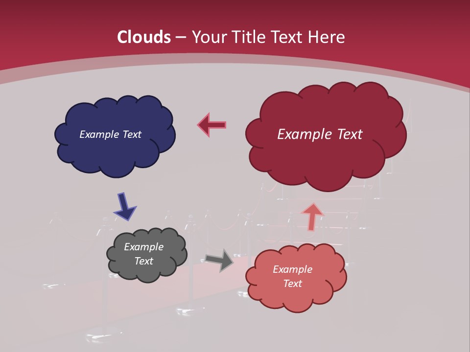 Entrance Glow Glory PowerPoint Template