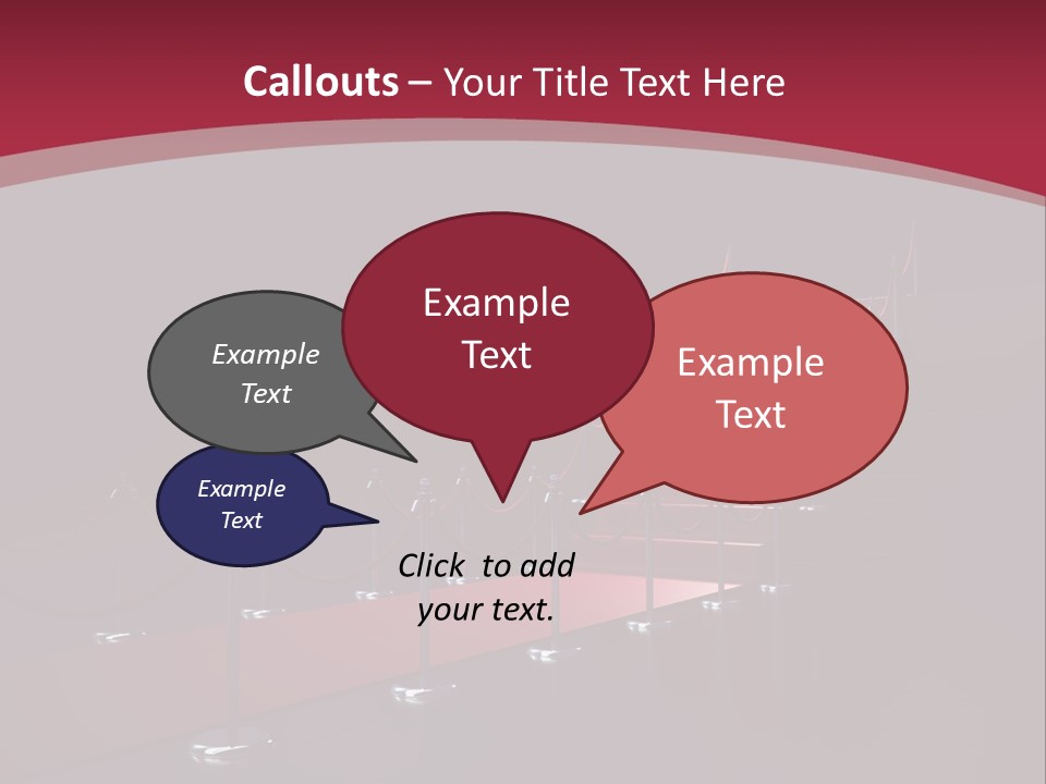 Entrance Glow Glory PowerPoint Template