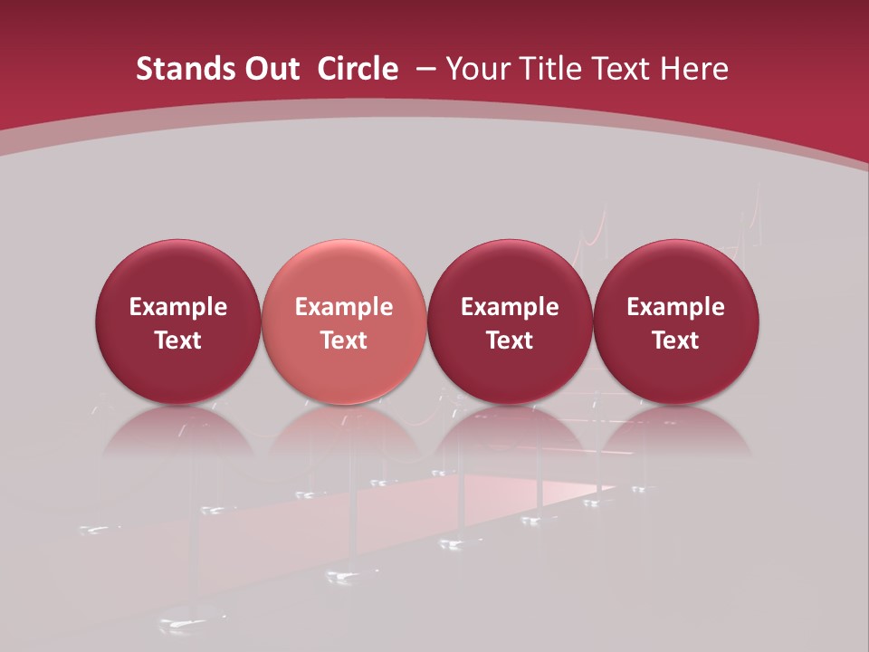 Entrance Glow Glory PowerPoint Template