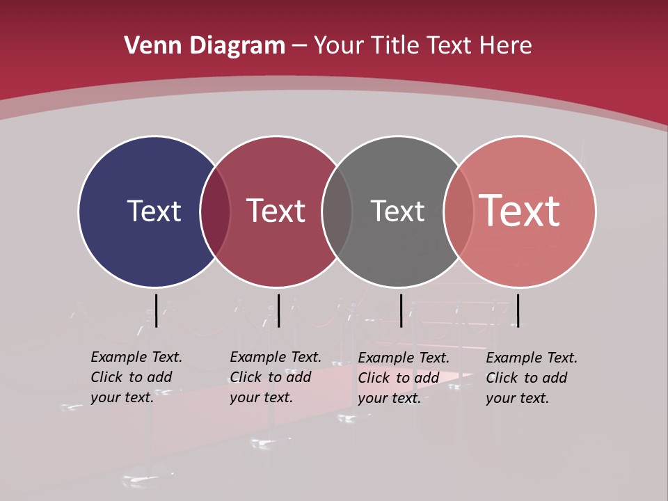 Entrance Glow Glory PowerPoint Template