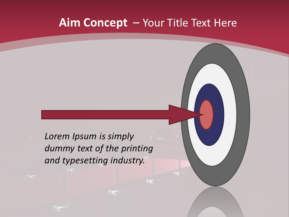 Entrance Glow Glory PowerPoint Template