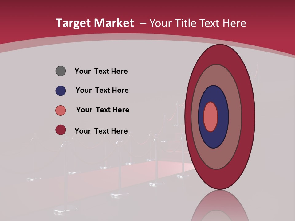 Entrance Glow Glory PowerPoint Template