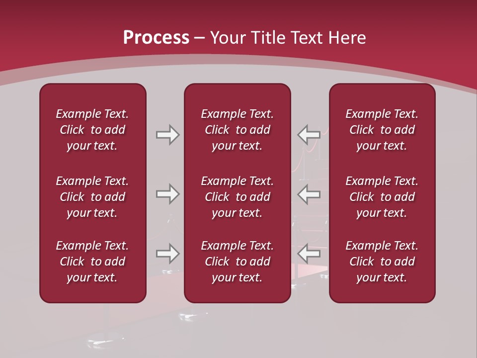 Entrance Glow Glory PowerPoint Template