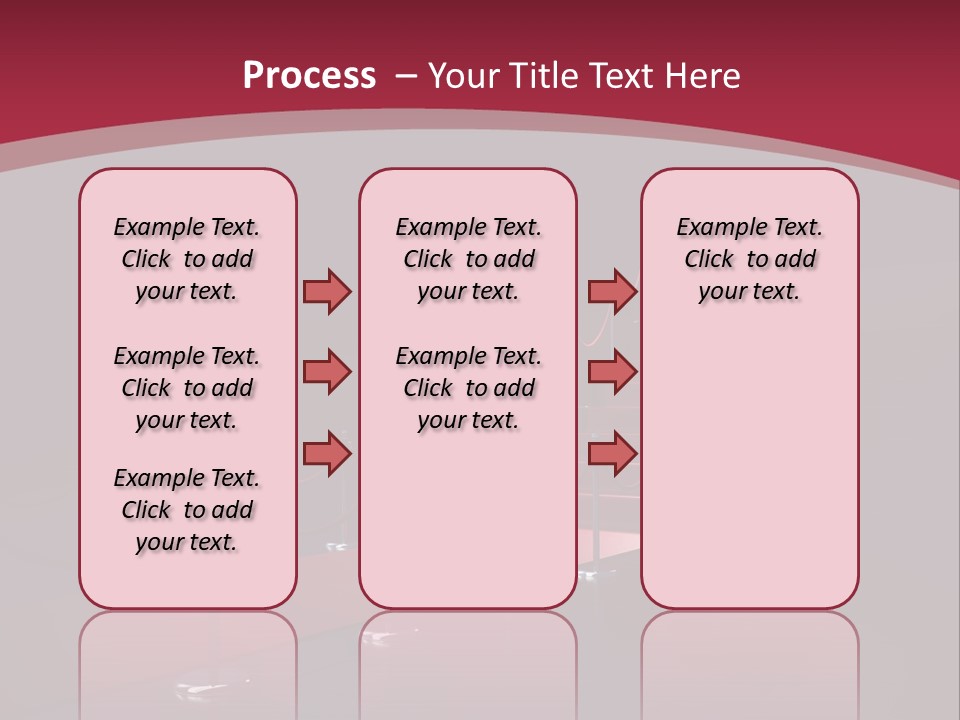 Entrance Glow Glory PowerPoint Template