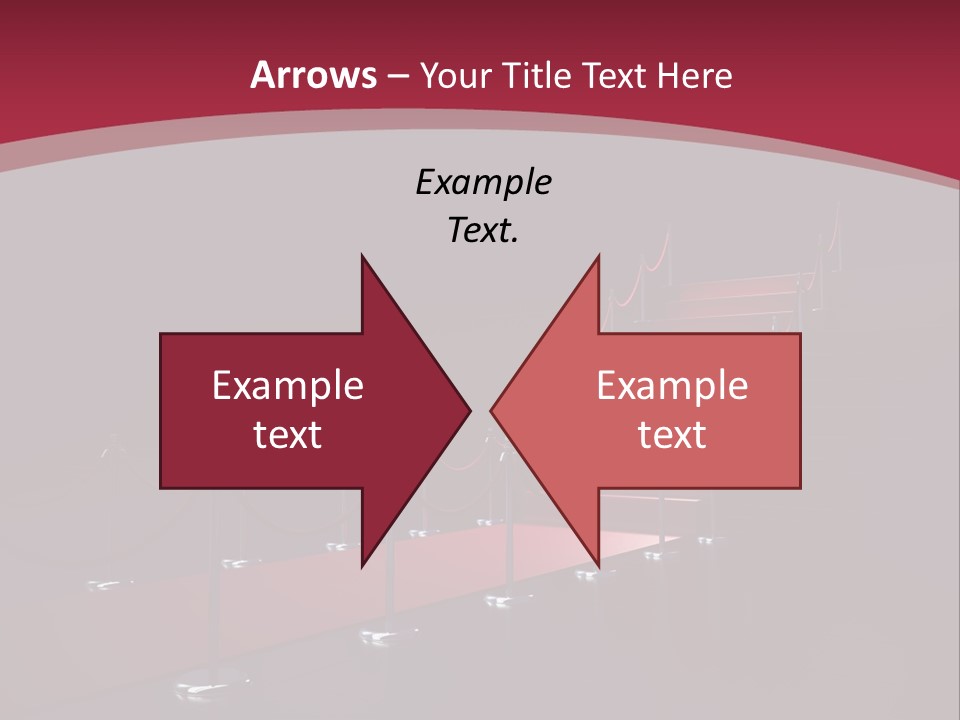 Entrance Glow Glory PowerPoint Template