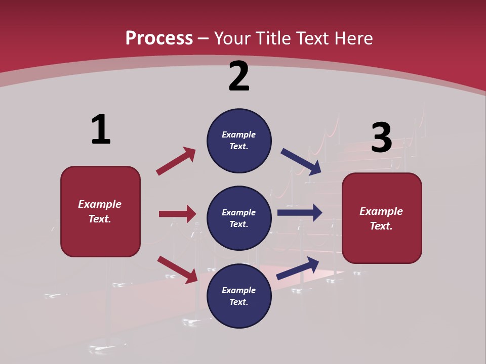 Entrance Glow Glory PowerPoint Template