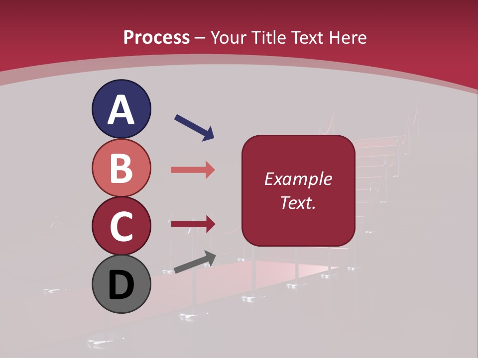 Entrance Glow Glory PowerPoint Template