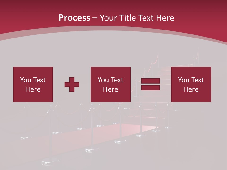 Entrance Glow Glory PowerPoint Template