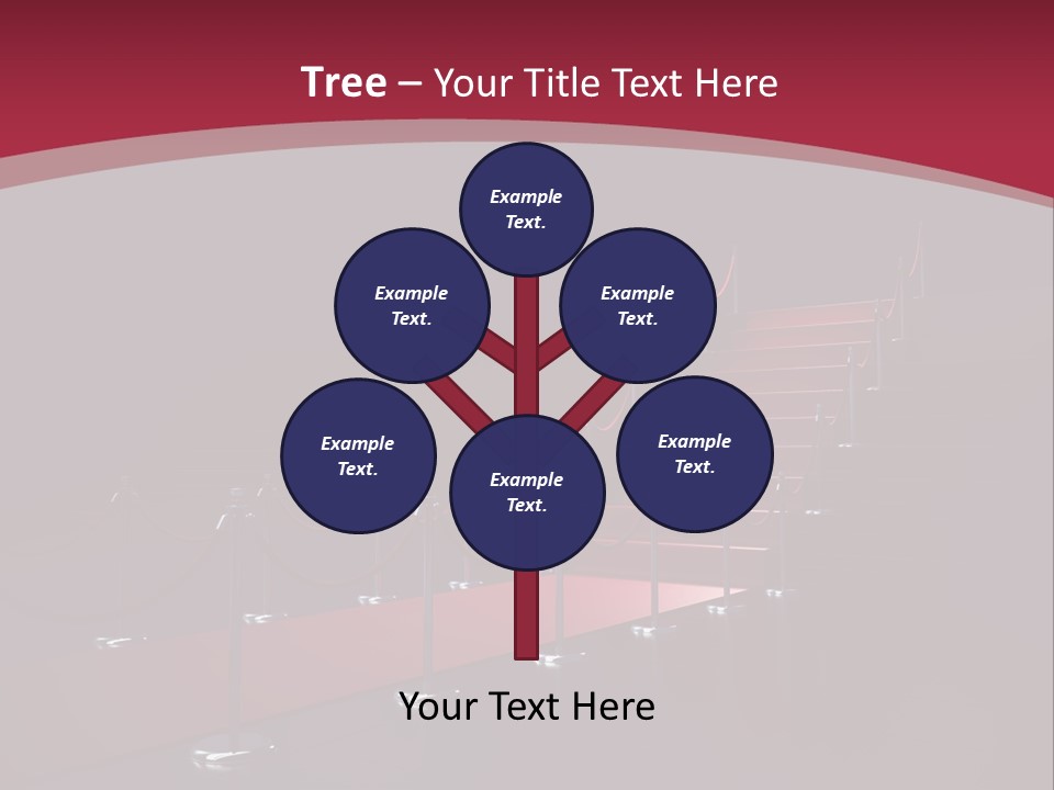 Entrance Glow Glory PowerPoint Template