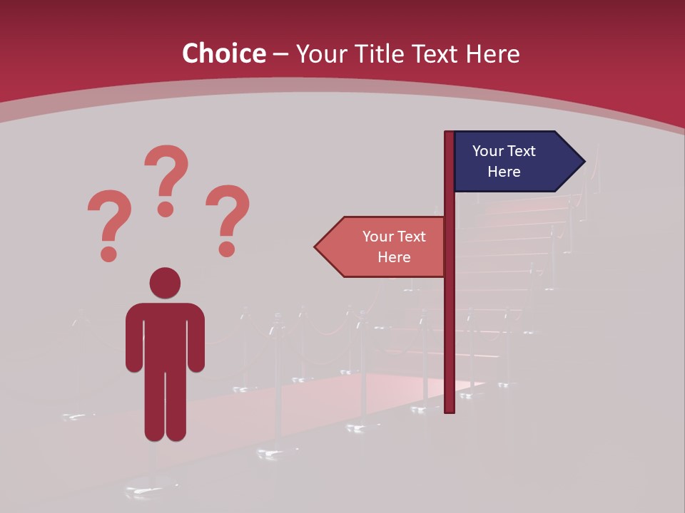 Entrance Glow Glory PowerPoint Template