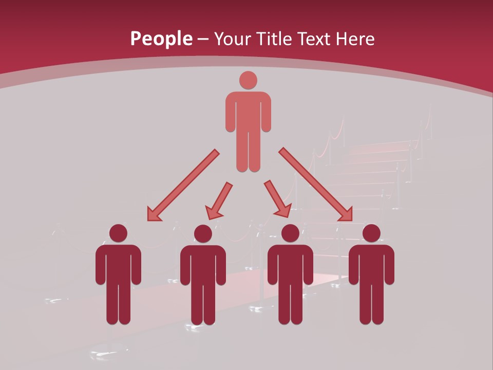 Entrance Glow Glory PowerPoint Template