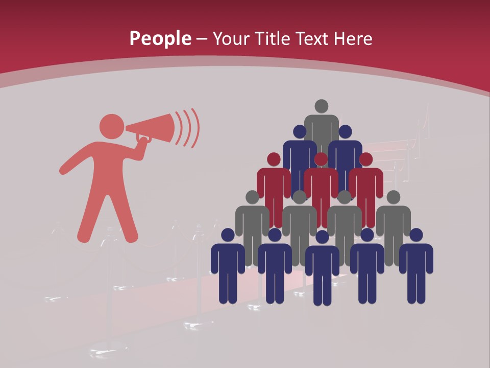 Entrance Glow Glory PowerPoint Template