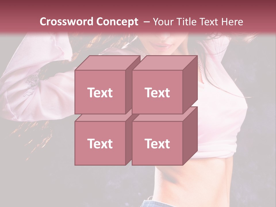 Torso Pleasure Energy PowerPoint Template