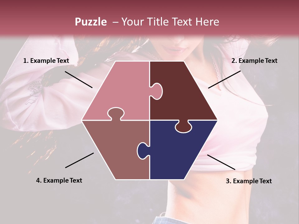 Torso Pleasure Energy PowerPoint Template