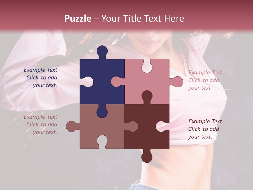 Torso Pleasure Energy PowerPoint Template