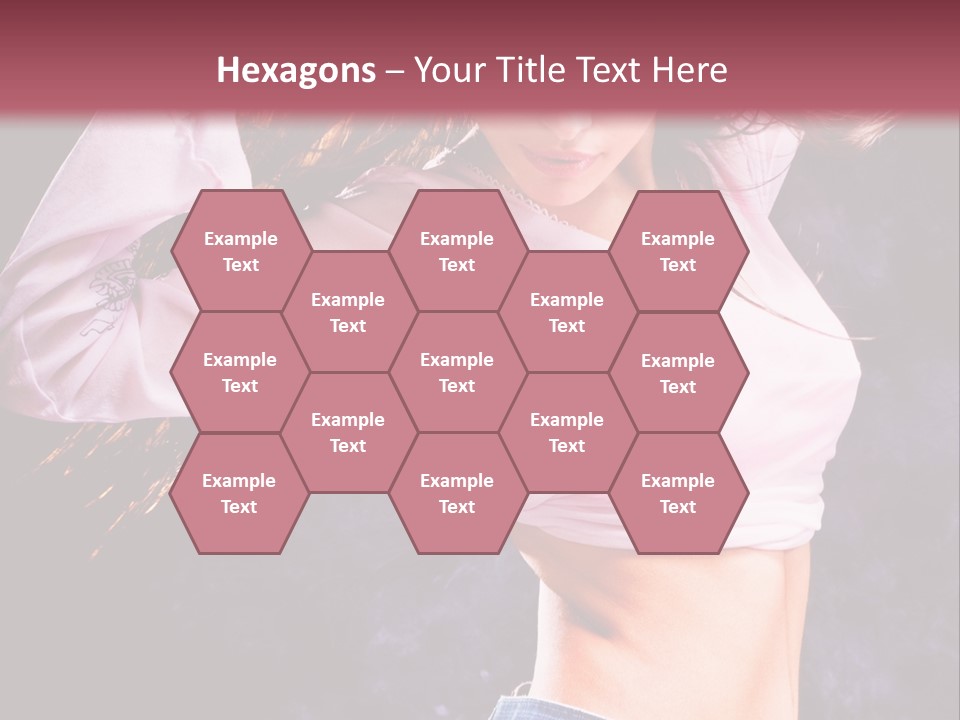 Torso Pleasure Energy PowerPoint Template