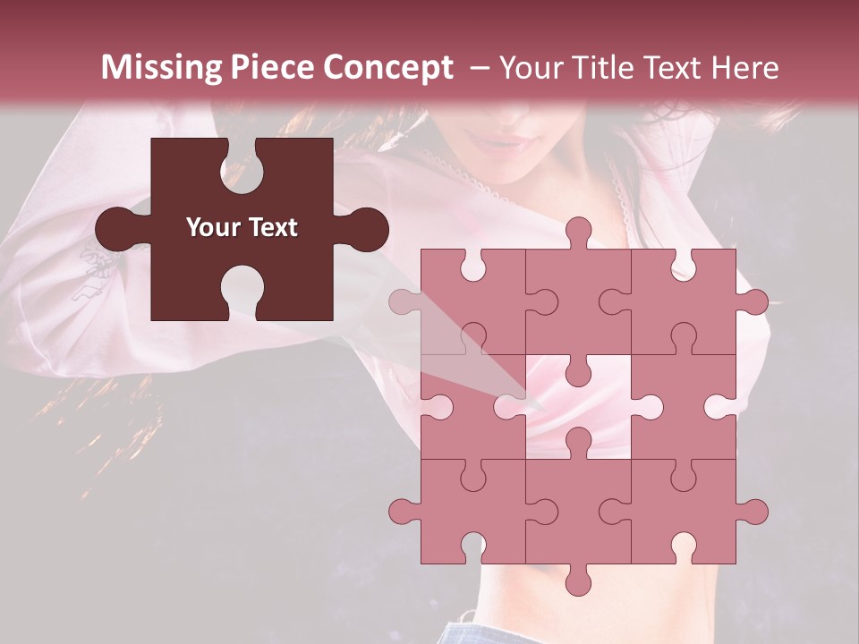 Torso Pleasure Energy PowerPoint Template