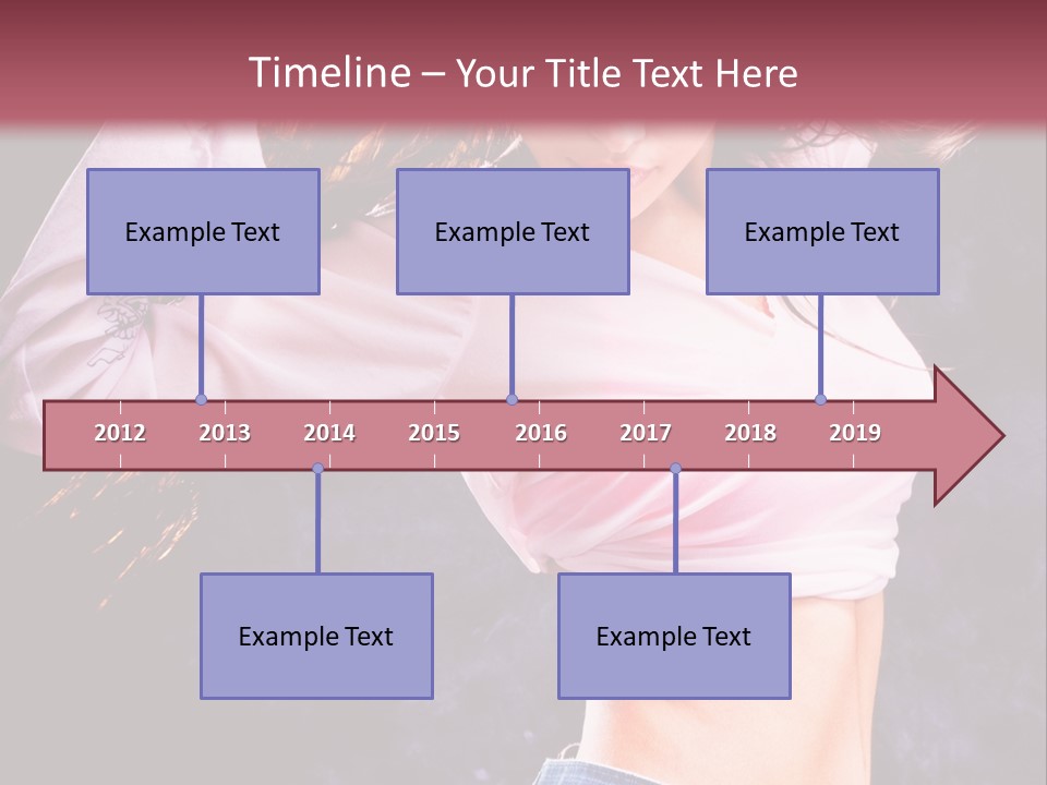 Torso Pleasure Energy PowerPoint Template