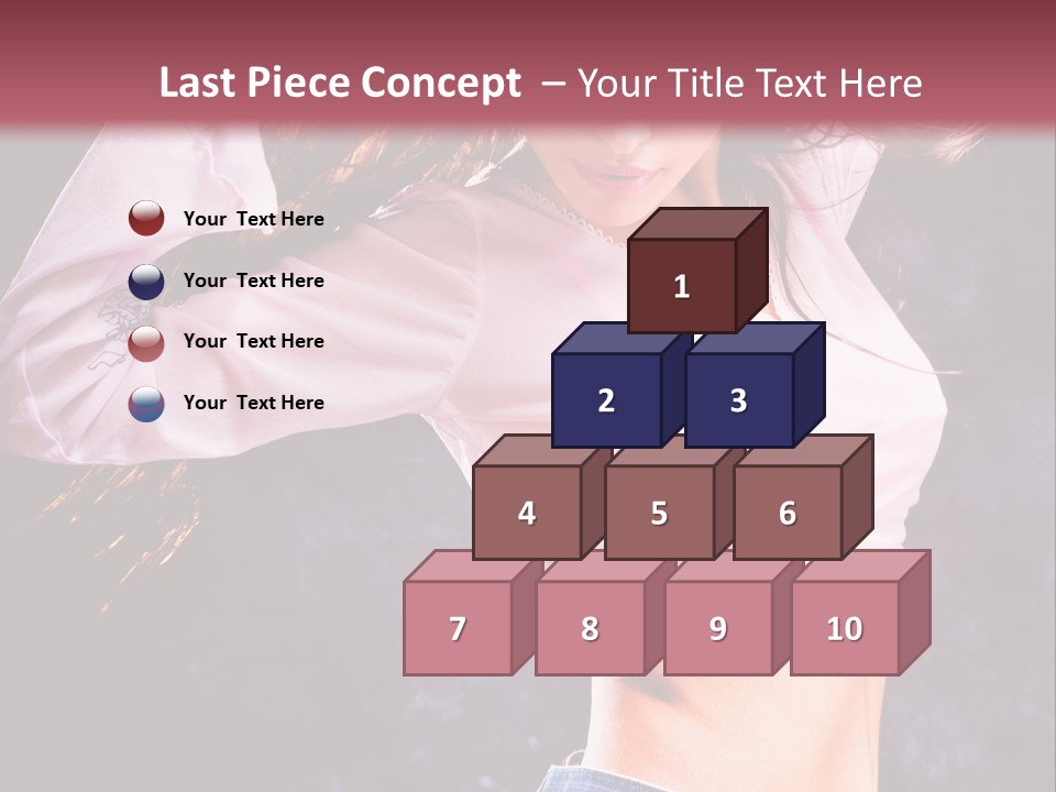 Torso Pleasure Energy PowerPoint Template