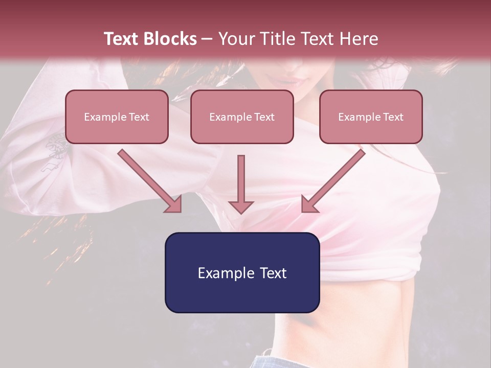 Torso Pleasure Energy PowerPoint Template