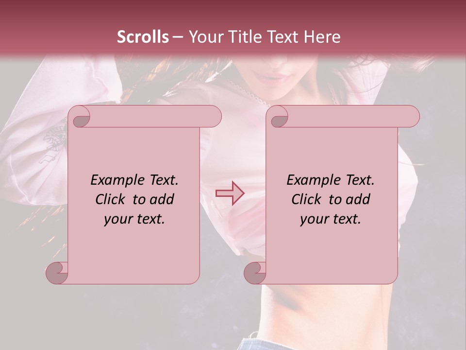Torso Pleasure Energy PowerPoint Template