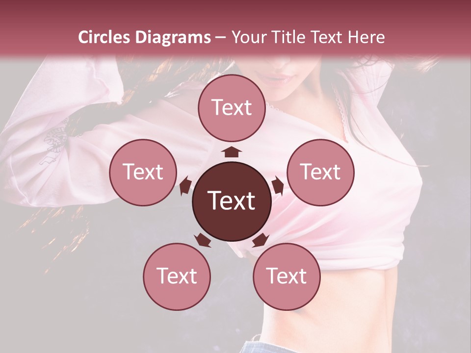 Torso Pleasure Energy PowerPoint Template