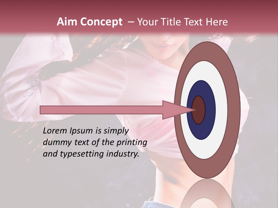 Torso Pleasure Energy PowerPoint Template