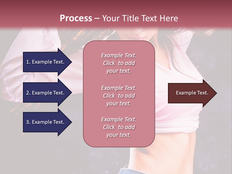 Torso Pleasure Energy PowerPoint Template